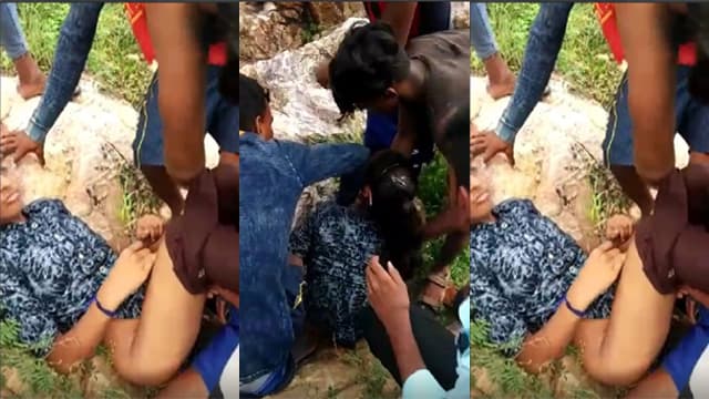 Telegu Teen Girl Gangbang Sex – Jungle Group Sex Video